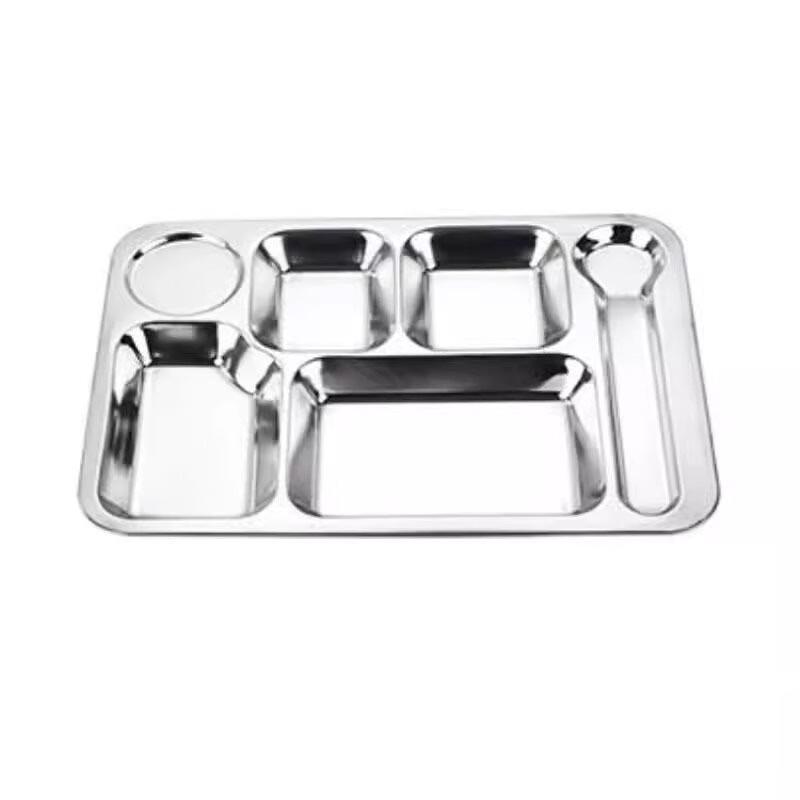 LIJIA FITMENT Stainless Steel Divided Food Tray 1.0