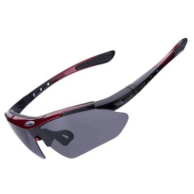 Photochromic Cycling Glasses with UV 400 Filter, Red