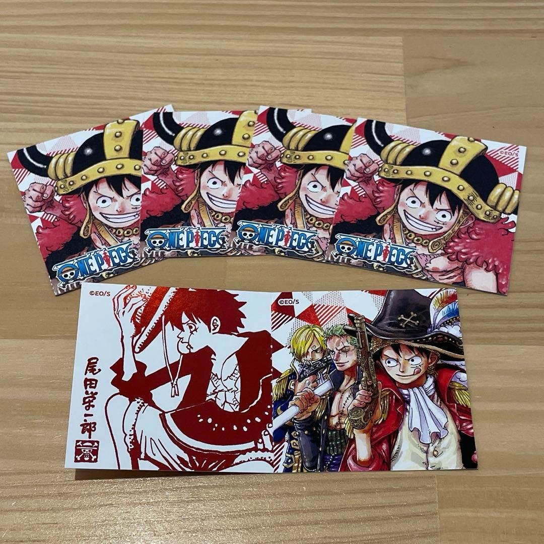 Natsukomi ONE PIECE Twin Sticker 5 pieces
