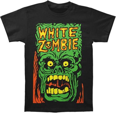 White Zombie Men's Monster Yell T-Shirt Black