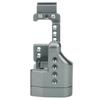 Metal Microphone Stand L Quick Release Plate Vertical Shooting Handle for Canon M6 Mark IIgray