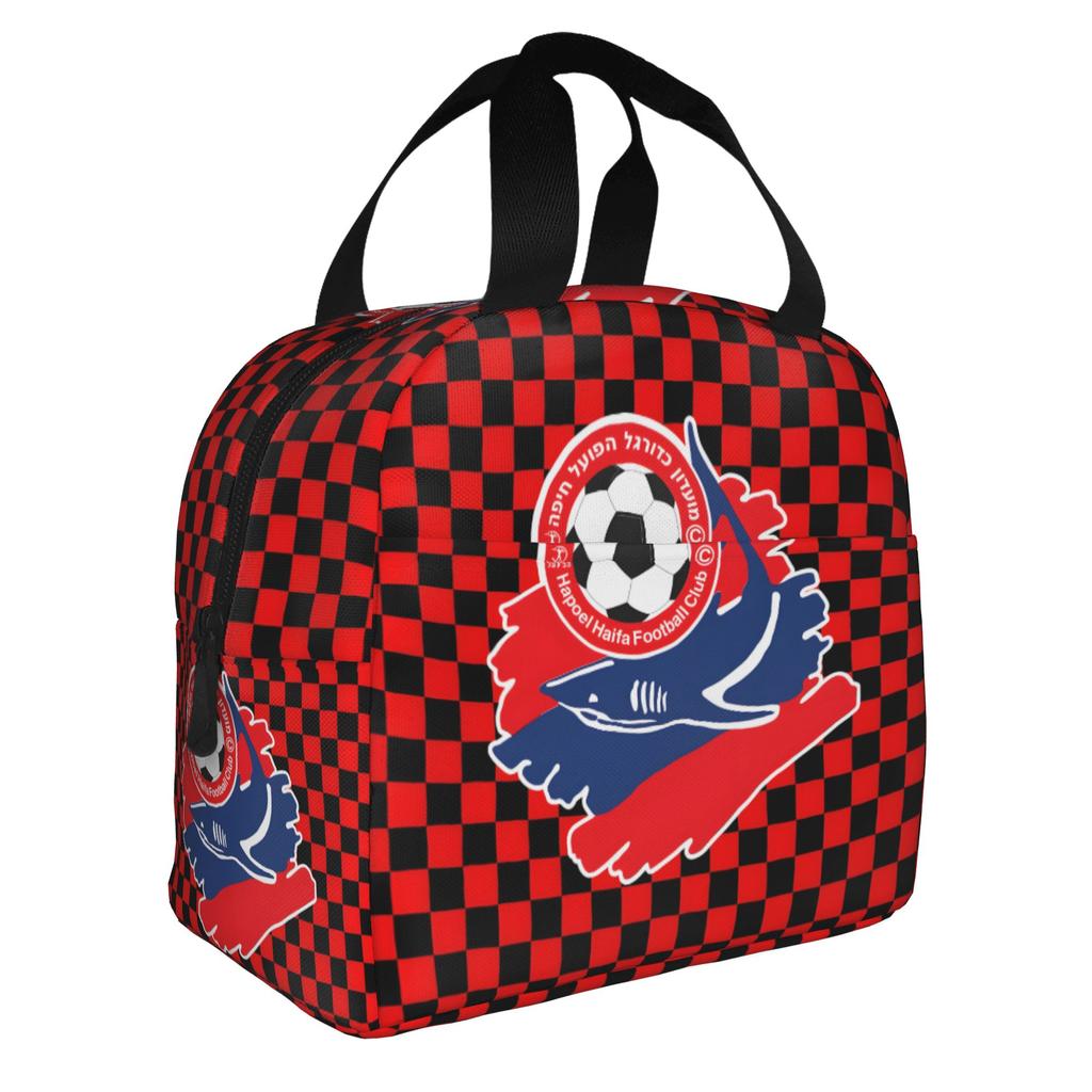 Footbally Beitar Jerusalem FC Soccer  Insulated Lunch Bag for Work School  Waterproof Cooler Thermal Lunch Box Women Men
