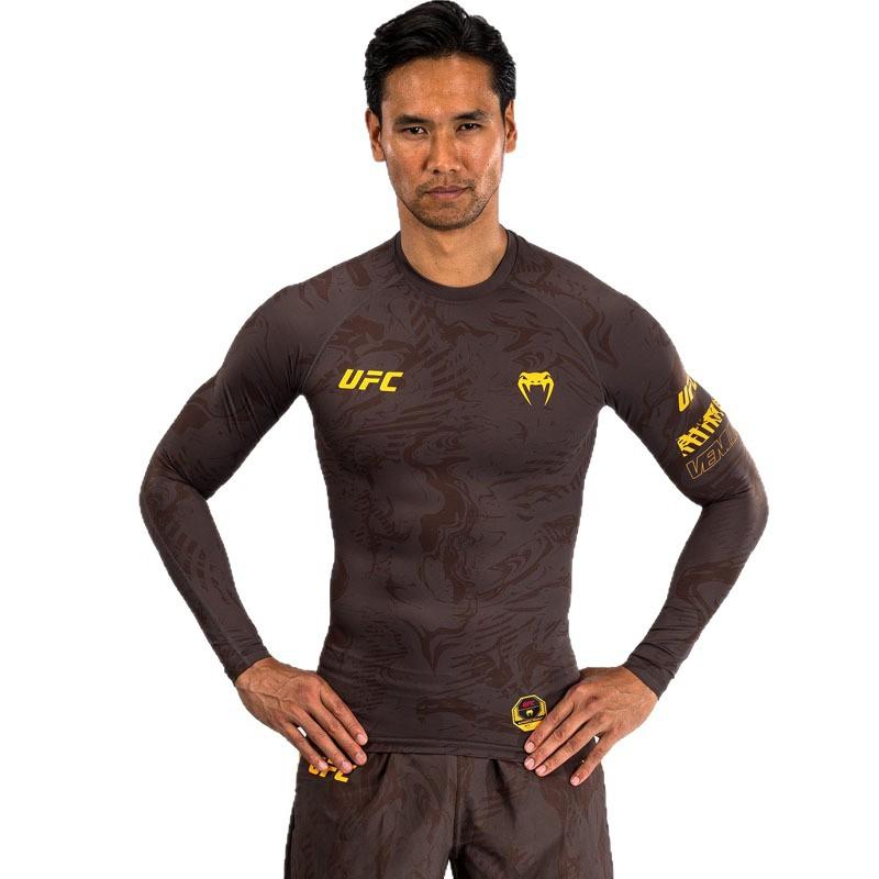 VENOM UFC 4.0 Fight Night Compression Shirt Ultra-Stretch Quick-Dry Men's Training Rash Guard