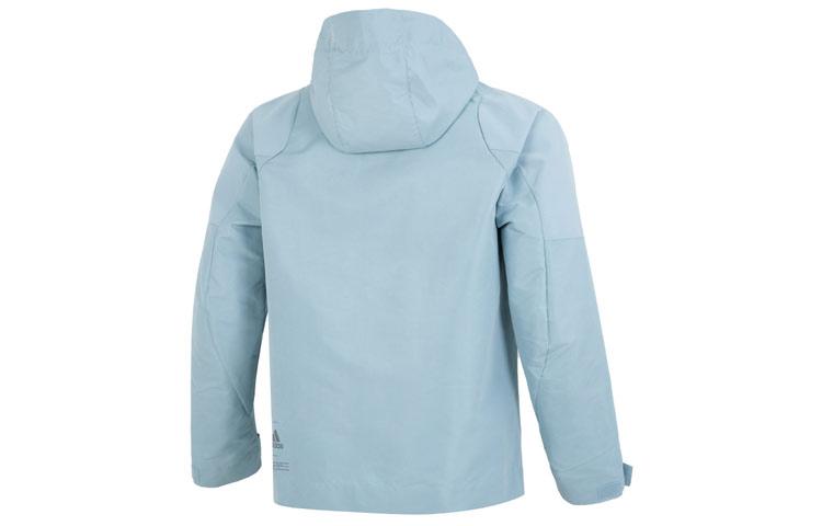 Adidas Jackets Men's Blue Hooded Moderate Other HR4439