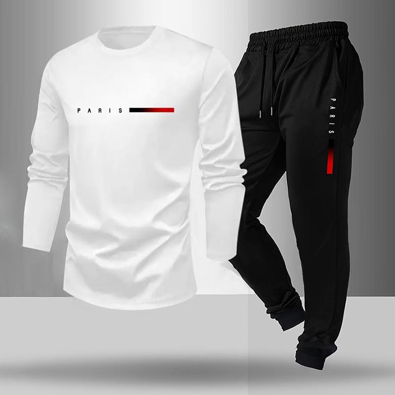 Men's Summer 2025 Outdoor Sports Casual Breathable Two-Piece Suit
