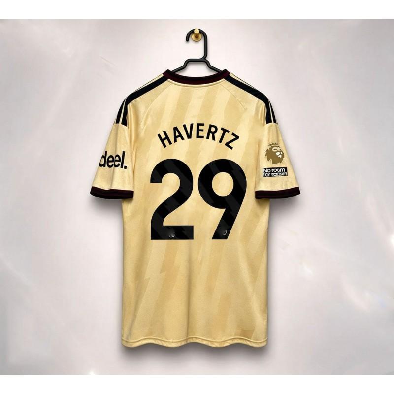 Arsenal 2026-27 Venkovní dres Fan verze Pánský fotbalový dres z bambusového vlákna Se jmény a čísly hráčů