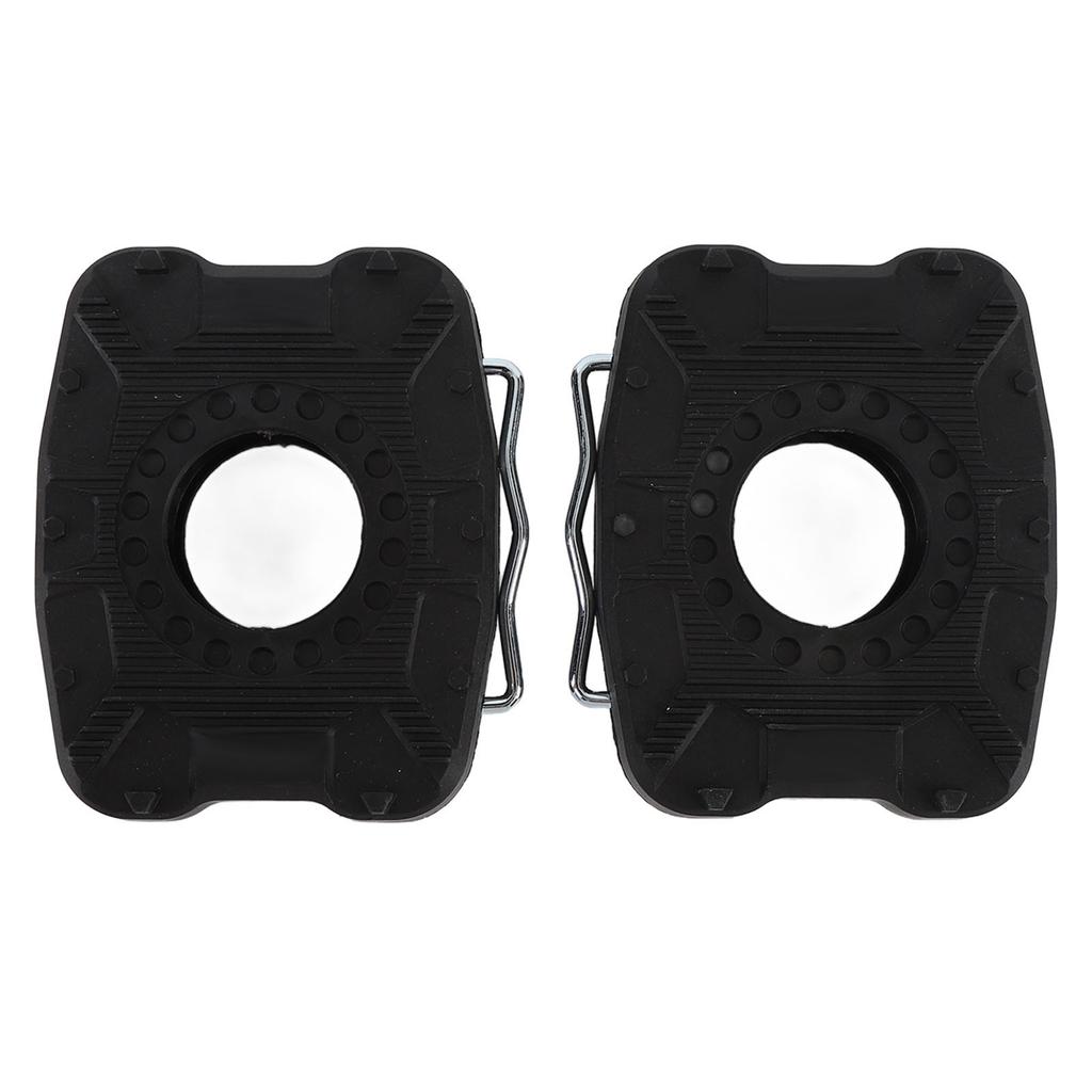 1 Pair Cycle Pedal Adapter Nylon Alloy Anti Slip Cycle Pedal Flat Support Converter for Road Cycle