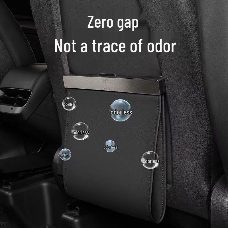 Tesla Rear Seat Magnetic LED Trash Bag