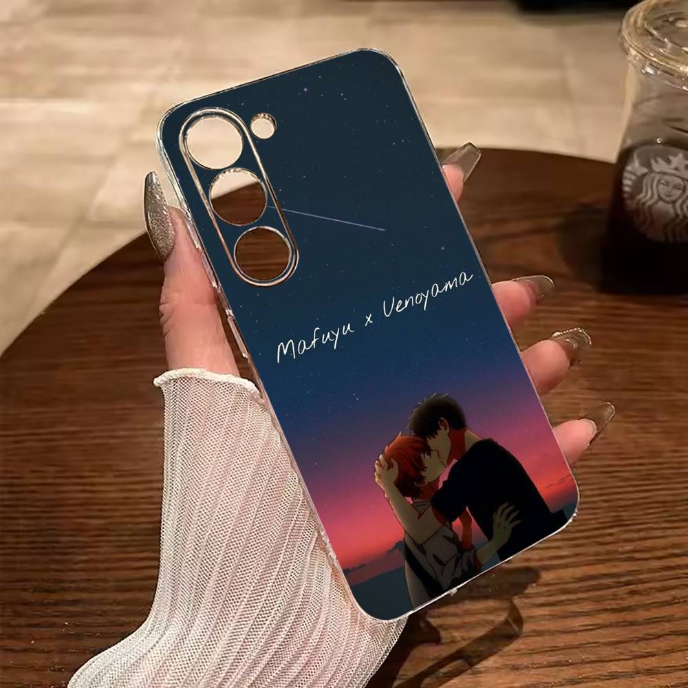 

Given- BL- Anime Ritsuka Mafuyu Sato Clear Soft Silicone Phone Case for Samsung Galaxy A71, A70, A52, A51, A40, A30 Samsung a50 30s 50s