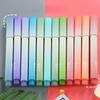 Gradient Color Lovely Highlighter High Value Scratch Student Meeting Marker Pen Eye Protection Large Capacity Kawai Stationery
