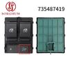 SORGHUM 735421419 735487419 Car Auto Window Triple Switch Button For Peugeot Boxer II Fiat Ducato Doblo Kasten Citroen Jumper II