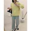 The New Gentle Wind Soft Waxy Knitted Cardigan Women's Versatile Loose Lazy Wind Temperament Sweater Jacket