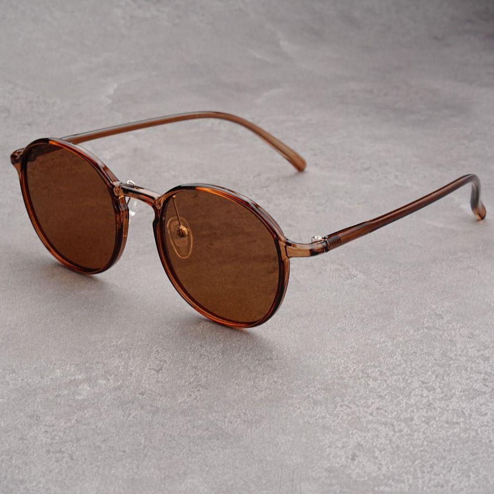 Round Frame Round Frame Sunglasses Classic Driving Sunglasses UV Resistant Glasses  Casual Wear