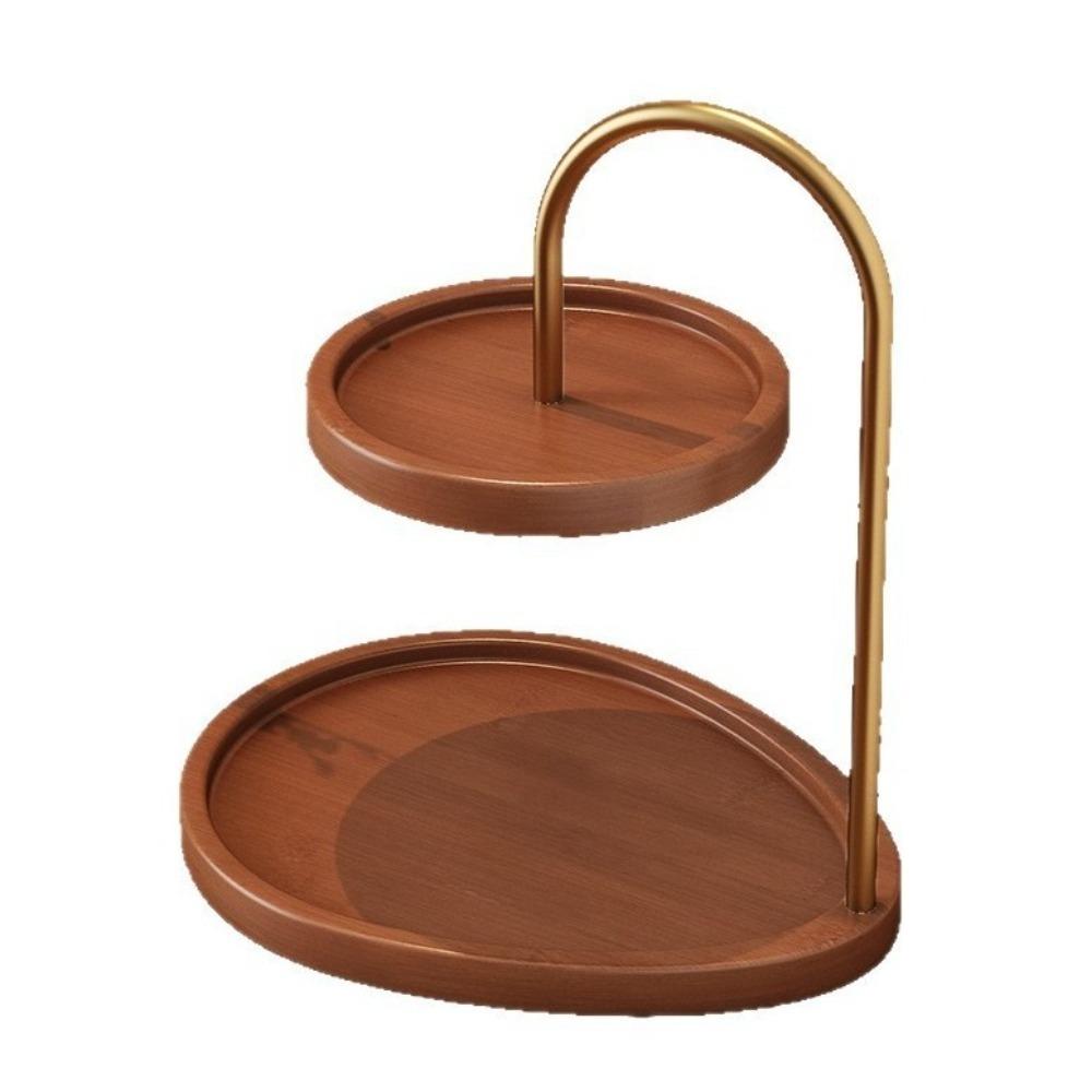 Wooden Jewelry Display Stand Decorative Jewelry Organizer Necklace Display Stand  Desktop Storage Jewelry Holder