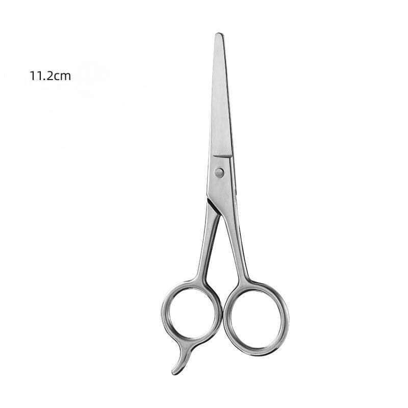 Stainless Steel Beard Clipper Beard Scissors Nose Hair Scissors Makeup Scissors Household Hair Embroidery Hair Clippers