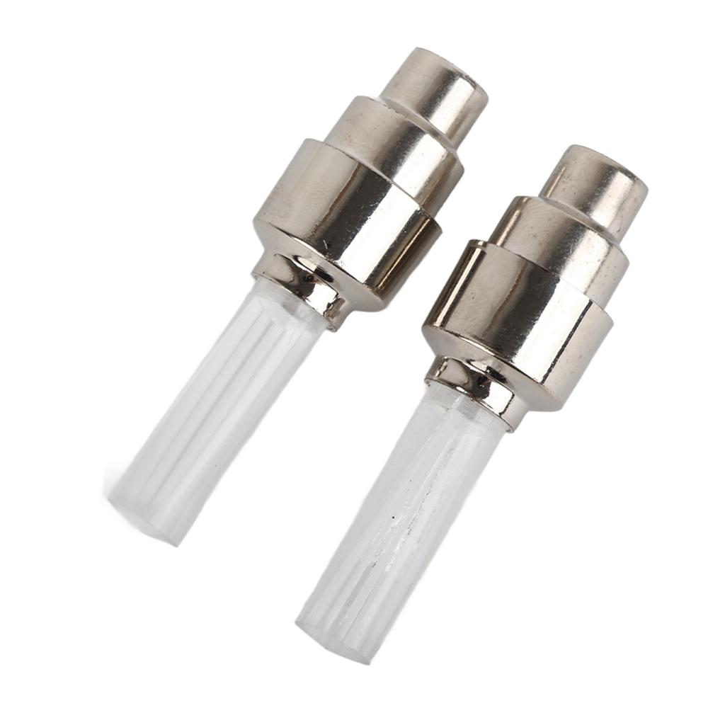 2 Stück LED Blinkende Reifenlichter Universal Bunt Cooles Rad Ventilschaftlampe für Auto Fahrrad Motorrad