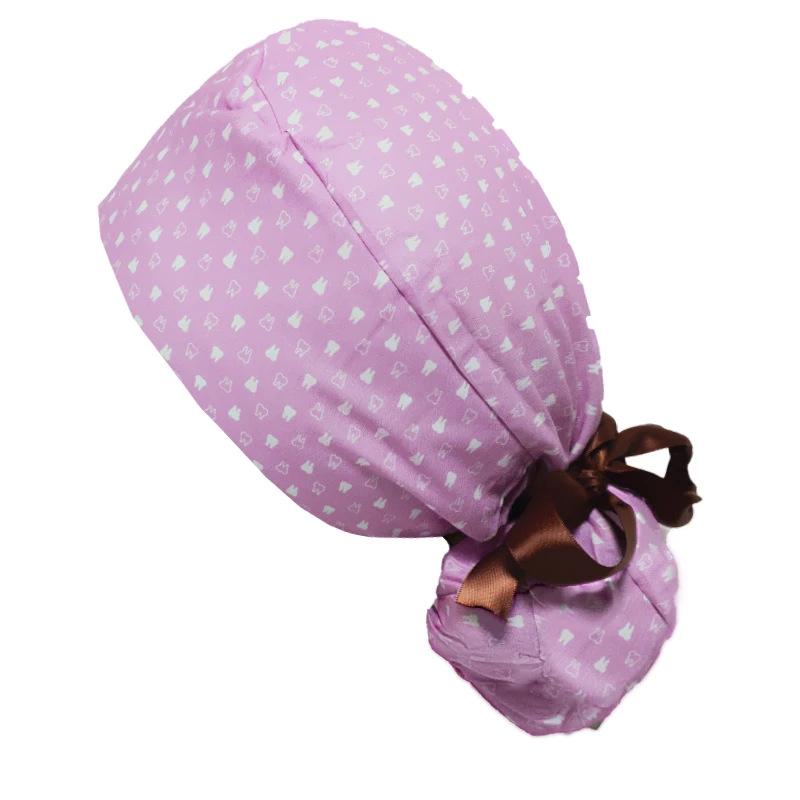 Czapka chirurgiczna z nadrukiem kreskówkowym dla kobiet i dzieci: Użytek pielęgniarski, lekarski, dentystyczny