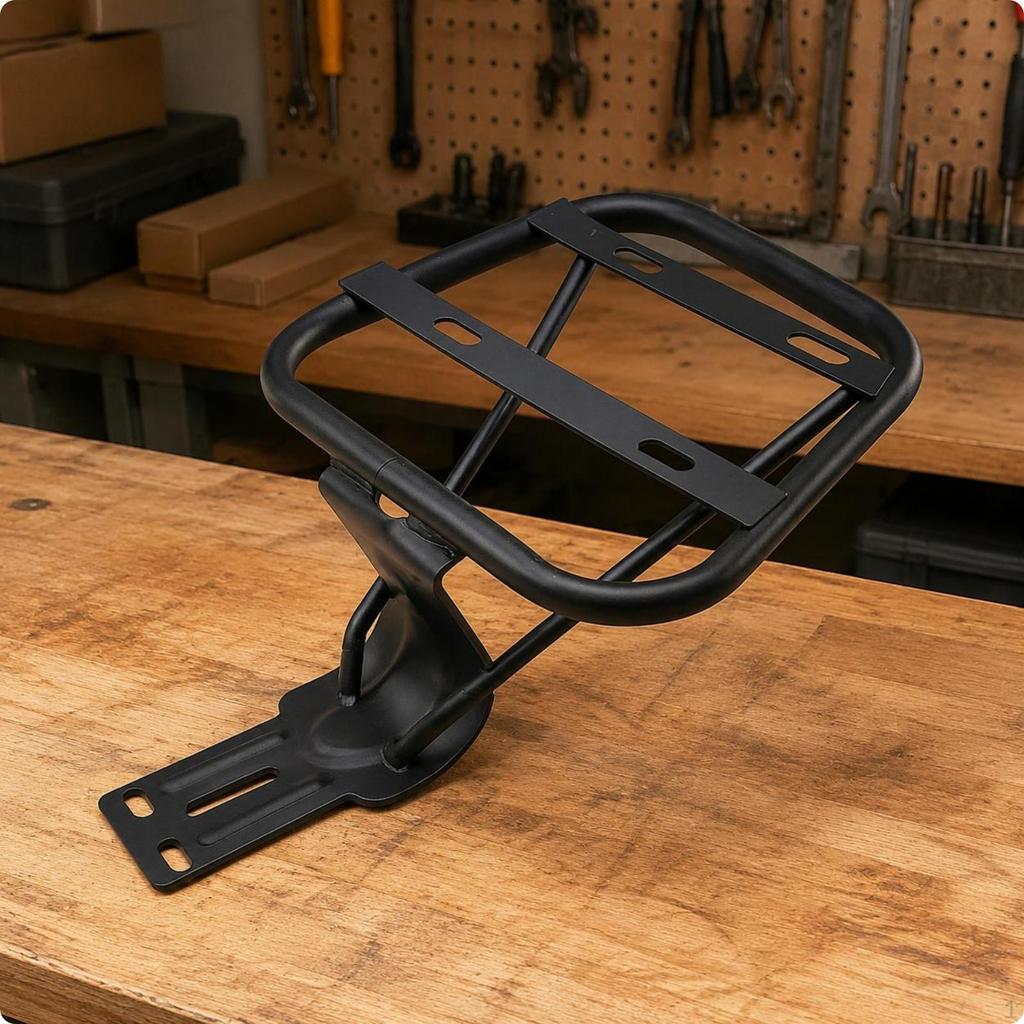 Electric Bike Rear Rack Metal Tubing Trunk Diagonal Support Rods Luggage Carrier
