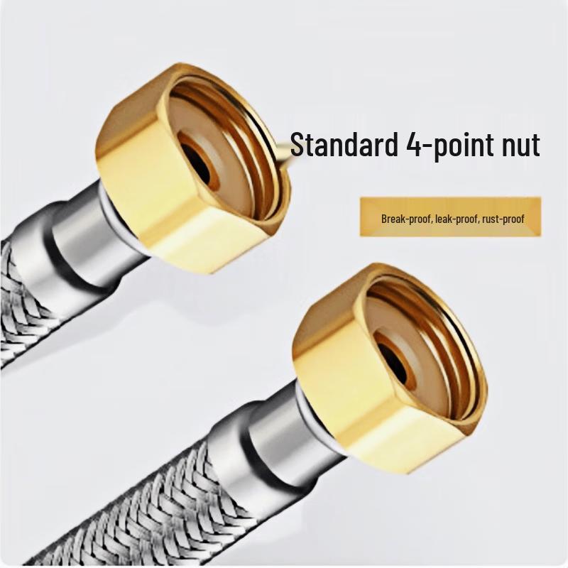 Jingmian Metal Flexible Hot & Cold Water Inlet Hose