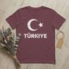 Flag of Turkey Souvenir T Shirt for Unisex 100 Cotton Crazy TShirt Round Neck Turkish Patriot Tee Shirt Short Sleeve Tops Graphic