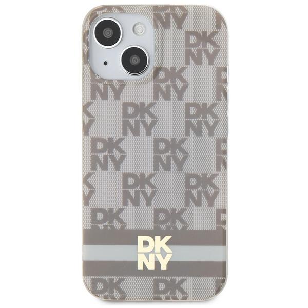 Dkny Dkhmp15Mhcptse Iphone 15 Plus /14 Plus 6.7 Beżowy/Beige Hardcase Iml Checkered Mono Pattern & Printed Stripes Magsafe