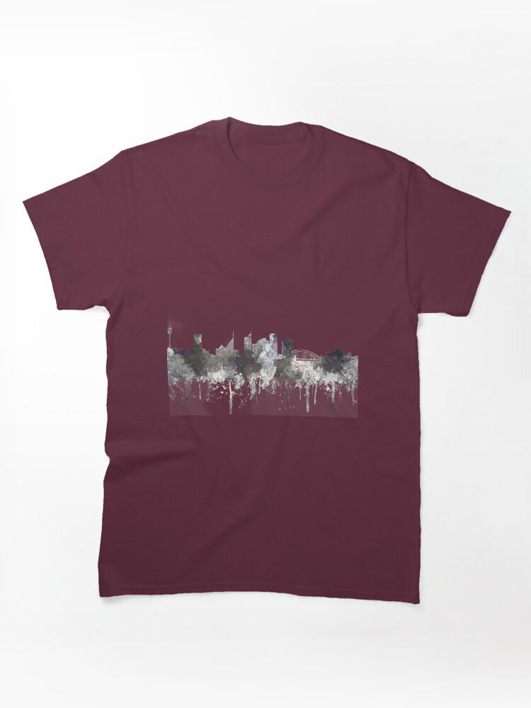 Cities Skylines Sydney, New South Wales, Australia Skyline - CRISP Classic T-Shirt