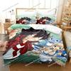 3D Print Anime Edens Zero Bedding Set Duvet Cover Bed Set Quilt Cover Pillowcase Comforter King Queen Size Boys Adult Bedding S