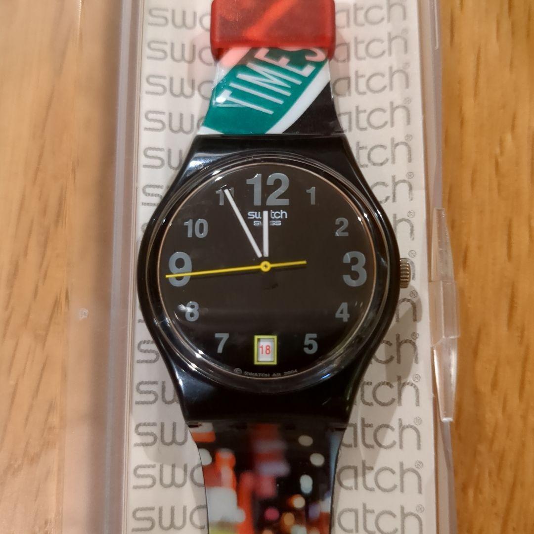 Used Swatch SWATCH TIMES SQUARE limited edition GZ409