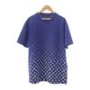 1AA51Q M Short Sleeve T-shirt Blue Petrol Cotton Mens