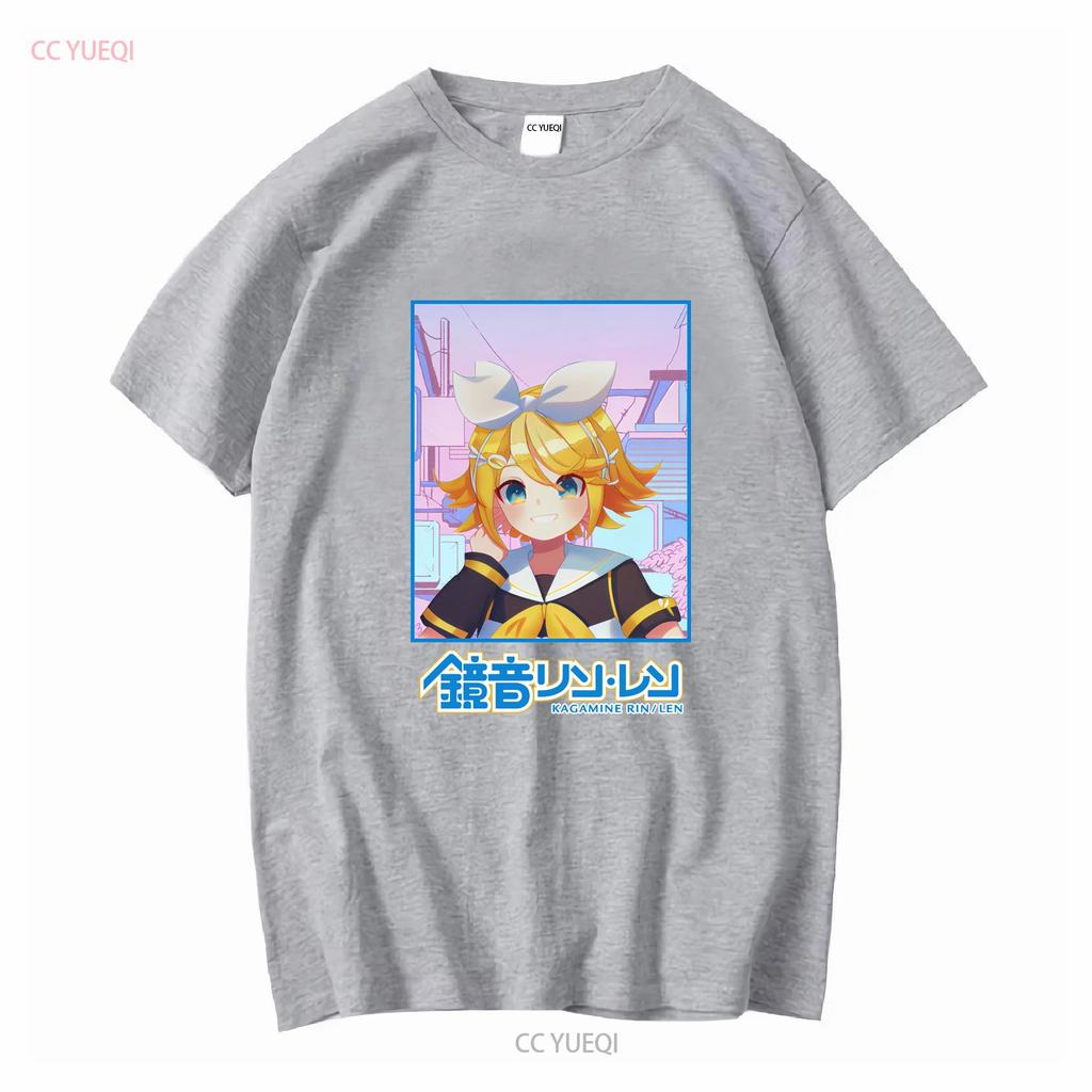 Kagamine Rin Original Graphic Art T Shirt Alternative Urban Streetwear for Shirtns Edgy Fashion Girls Tee Boys Vocaloids