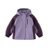 DAVE & BELLA Girls' Hooded Woven Jacket