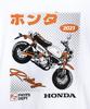 Pips Motorcycle Honda Anime Monkey 125 Long Sleeve_White
