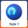 1PCS  Dog Toys Intelligent Gravity Jump Ball Rechargeable Bite-Resistant Rolling Ball Cat And Dog Chase Interactive Pet Toys