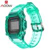 Resin Strap Bezel for Casio G-SHOCK DW-5600 GW-M5610 5600 GLS-5600 Men Transparent TPU Replace Watch Band Protective Case Kit