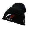 European and American Beanie Hats Sports Racing Embroidered Wool Knitted Hats Men's and Women's Autumn and Winter Thermal Hats Cold Hats