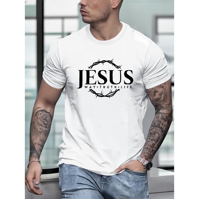 

Men S Versatile T-Shirt, a Stylish And Casual Short-Sleeve Top with Fashionable Prints for Upscale Men S Clothing 4XL білий