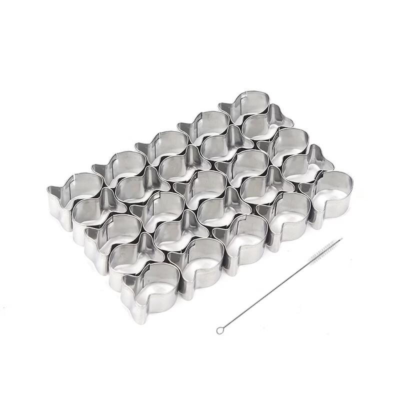 

Stainless Steel Small Fish Cookie Molds (Set of 2)