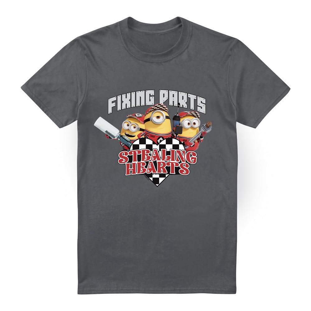 Despicable Me 4 Mens Fixing Parts T-Shirt