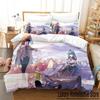 Anime Bedding Set SUNSHINE IN THE MIRROR 3D Print Kawaii Girls Duvet Cover Adult Kid Bedroom Comforter Set
