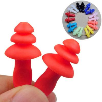1 Pair Silicone Ear Plugs Comfortable Anti Noise Snore Study Sleep Earplugs