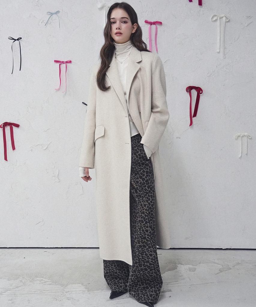 VIVACIOUS Bordo Handmade Wool Coat Camel