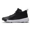 Under Armour Lockdown 5 GS Čierna Metalická Zlatá Detské Tenisky Biela 3023533-003