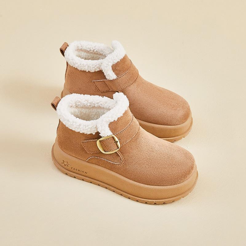 

Женские мини-ботинки из искусственной замши с пушистым мехом, зимние короткие ботинки на платформе, уютные ботинки-слипоны из искусственного меха на плоской подошве, теплые домашние и уличные ботинки для ходьбы для женщин 40 хаки