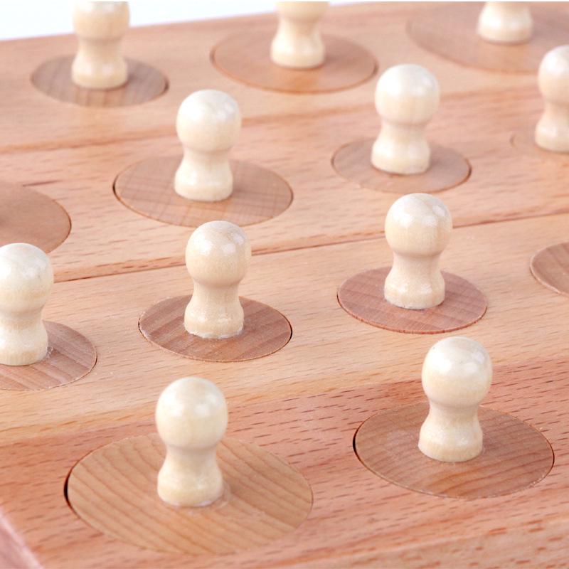 Wooden Montessori Collection Cylinder Socket Puzzle Toy Infant Practice Senses Playthings Preschool Children Learning Playthings Ideal For Children