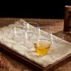10pcs 50pcs 2oz Disposable Transparent Tea Cups PS Hard Plastic Birthday Party Drink Cups Thickened Aviation Cup Party Cocktail Glass Jelly Cup