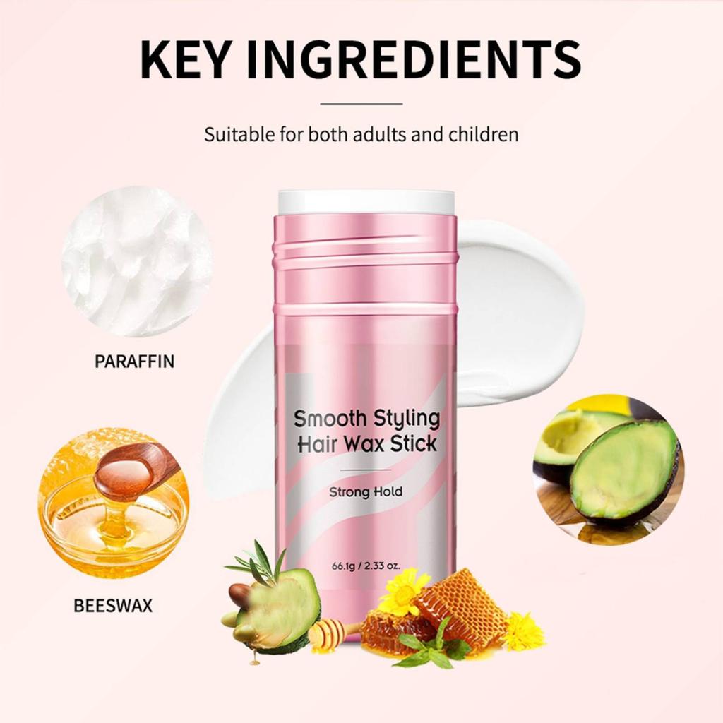 Hair Wax Sticks, Styling Hair Wax, Broken Hair Finishing Cream, Long Lasting Styling Wax