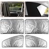 2Pcs Car Side For Window Sun Shade Magnet Privacy Curtain Opaque Car Sun Shade Summer Sun Protection Accessory