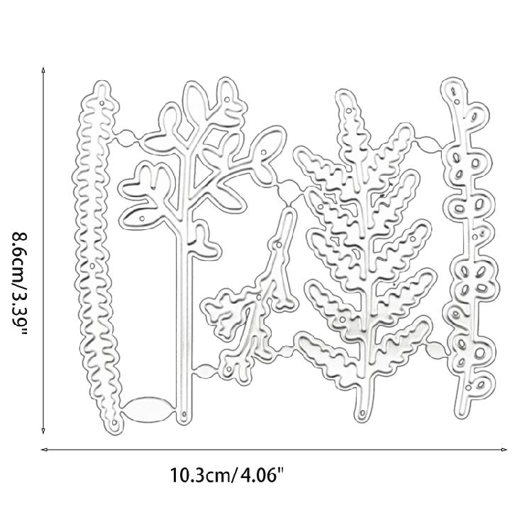 Coral Seaweed Craft Cutting Dies for DIY Scrapbooking Photo Festival Decoration
