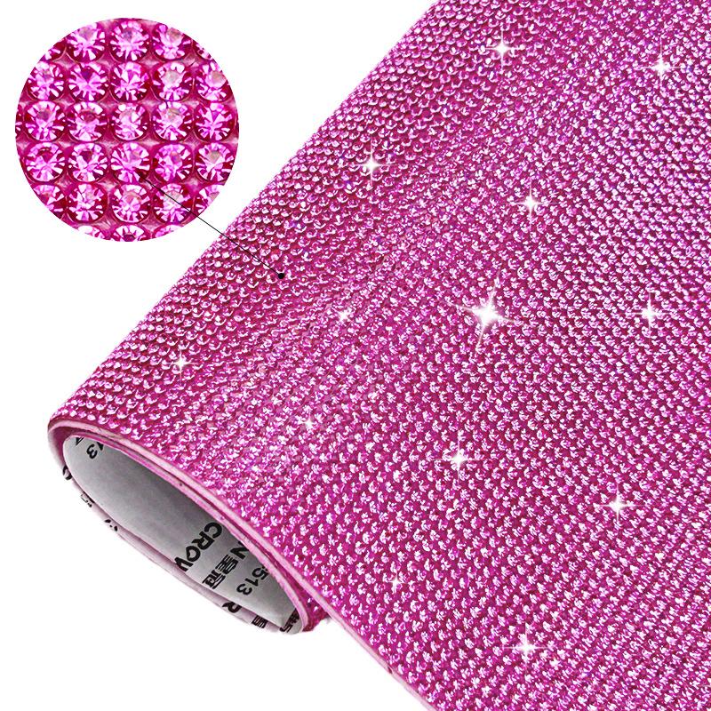 Self-Adhesive Rhinestone Sheets for DIY Car Decoration and Jewelry