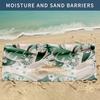 Beach towel expert, double-sided velvet sunscreen beach towel, microfiber printed quick-drying towel